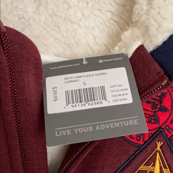 Boy Sherpa hoodie - Picture 2 of 3